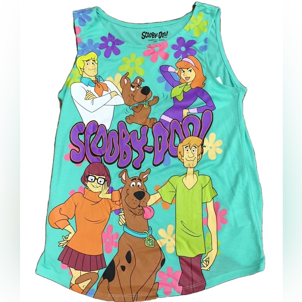 Scooby-Doo Blue/Green Tank Small